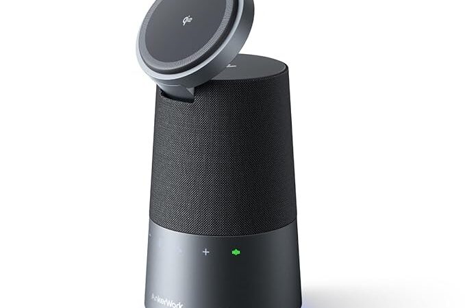 The Ankerwork S600: The ultimate companion for your smartphone with All-in-One Speakerphone Bluetooth Speaker with Microphone