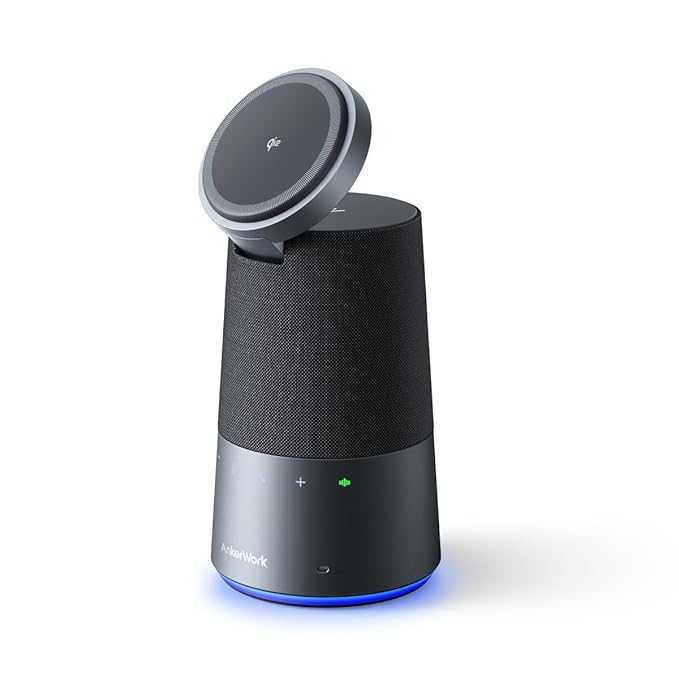 The Ankerwork S600: The ultimate companion for your smartphone with All-in-One Speakerphone Bluetooth Speaker with Microphone The Ankerwork S600: The ultimate companion for your smartphone with All-in-One Speakerphone Bluetooth Speaker with Microphone
