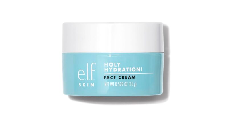 e.l.f. SKIN Mini Holy Hydration! Face Cream, Moisturizer For Nourishing & Plumping Skin, Infused With Hyaluronic Acid, Vegan & Cruelty-Free, 0.529 Oz