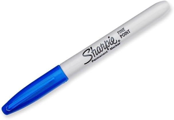Here’s a clean, engaging product description for Sharpie Permanent Markers (Fine Point, Blue, 12 Count):
