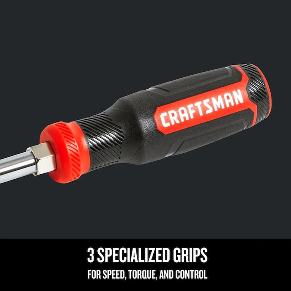 CRAFTSMAN CMHT68000 6-in-1 Multi-Bit Screwdriver, Store Extra Bits in Handle (CMHT68000) CRAFTSMAN CMHT68000 6-in-1 Multi-Bit Screwdriver, Store Extra Bits in Handle (CMHT68000)