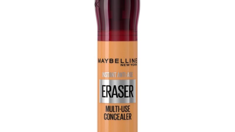 Maybelline Instant Age Rewind Instant Eraser Multi-Use Concealer, Crease-Resistant Coverage, Up to 12HR Moisturizing Wear, 143, 1 Count