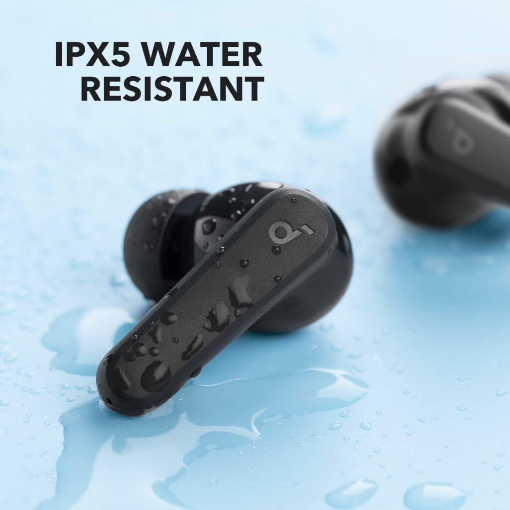 Soundcore by Anker P20i True Wireless Earbuds, 10mm Drivers with Big Bass, Bluetooth 5.3, 30H Long Playtime, Water-Resistant, 2 Mics for AI Clear Calls, 22 Preset EQs, Customization via App Soundcore by Anker P20i True Wireless Earbuds, 10mm Drivers with Big Bass, Bluetooth 5.3, 30H Long Playtime, Water-Resistant, 2 Mics for AI Clear Calls, 22 Preset EQs, Customization via App