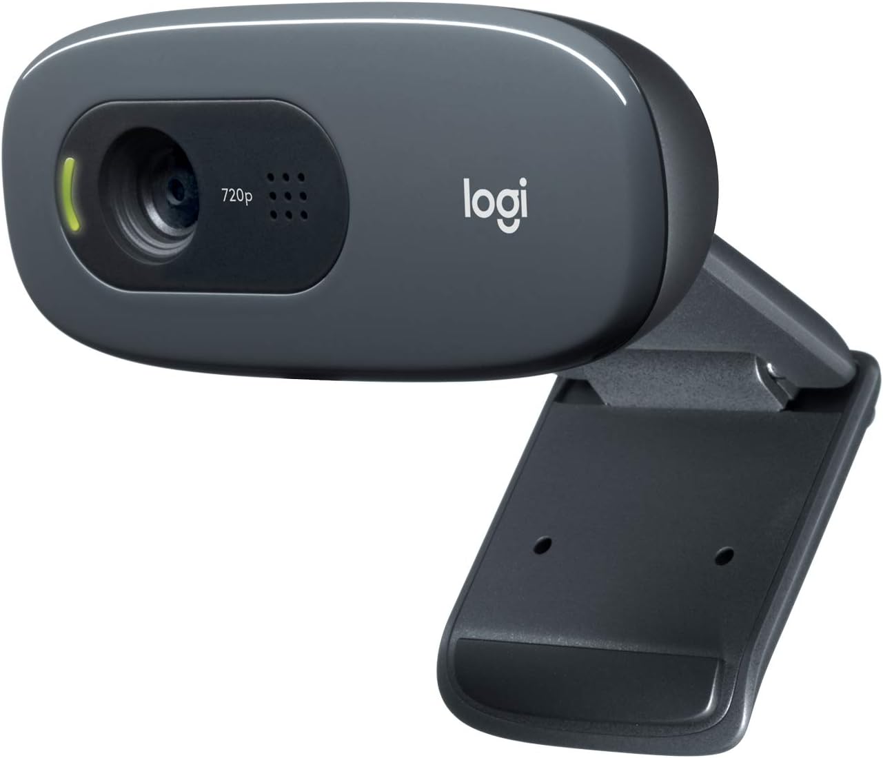 Logitech C270 HD Webcam, 720p, Widescreen HD Video Calling,Light Correction, Noise-Reducing Mic, For Skype, FaceTime, Hangouts, WebEx, PC/Mac/Laptop/Macbook/Tablet - Black Logitech C270 HD Webcam, 720p, Widescreen HD Video Calling,Light Correction, Noise-Reducing Mic, For Skype, FaceTime, Hangouts, WebEx, PC/Mac/Laptop/Macbook/Tablet – Black