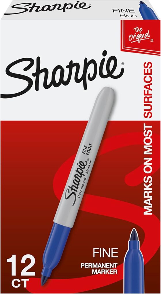 Here’s a clean, engaging product description for Sharpie Permanent Markers (Fine Point, Blue, 12 Count): Here’s a clean, engaging product description for Sharpie Permanent Markers (Fine Point, Blue, 12 Count):