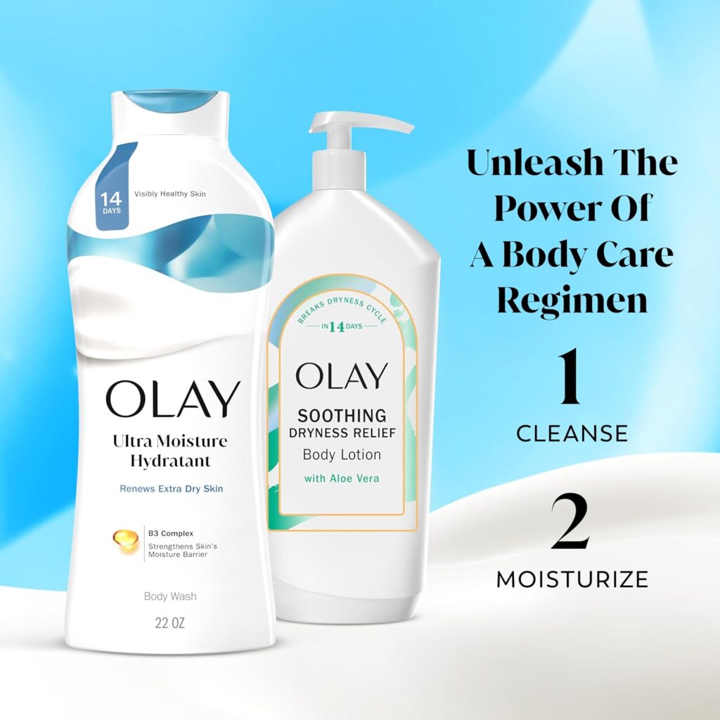 Olay Body Wash for Women, Ultra Moisture, For Extra Dry Skin, 24hr Moisturizing, Hydrating & Refreshing, B3 Vitamin Complex, Free of Parabens & Phthalates, Scented, 22 fl oz Olay Body Wash for Women, Ultra Moisture, For Extra Dry Skin, 24hr Moisturizing, Hydrating & Refreshing, B3 Vitamin Complex, Free of Parabens & Phthalates, Scented, 22 fl oz