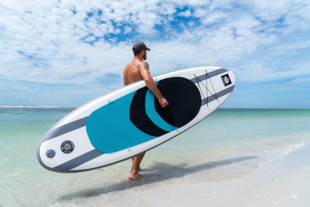 Roc Inflatable Stand Up Paddle Boards with Premium SUP Paddle Board Accessories, Wide Stable Design, Non-Slip Comfort Deck for Youth & Adults Roc Inflatable Stand Up Paddle Boards with Premium SUP Paddle Board Accessories, Wide Stable Design, Non-Slip Comfort Deck for Youth & Adults