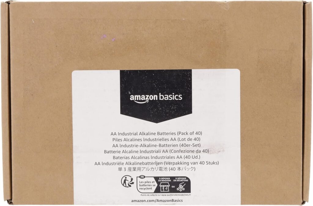 Here’s a detailed breakdown of the Amazon Basics 40-Pack AA Alkaline Industrial Batteries—a cost-effective, bulk power solution for everyday devices: Here’s a detailed breakdown of the Amazon Basics 40-Pack AA Alkaline Industrial Batteries—a cost-effective, bulk power solution for everyday devices: