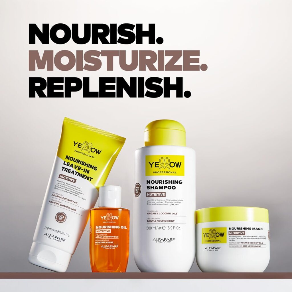 Alfaparf Milano Yellow Professional Moisturizing Shampoo for Dry Hair - Anti-Frizz Shampoo that Nourishes, Hydrates, and Replenishes Hair - Adds Shine - Vegan (16.9 fl oz / 500ml) Alfaparf Milano Yellow Professional Moisturizing Shampoo for Dry Hair - Anti-Frizz Shampoo that Nourishes, Hydrates, and Replenishes Hair - Adds Shine - Vegan (16.9 fl oz / 500ml)