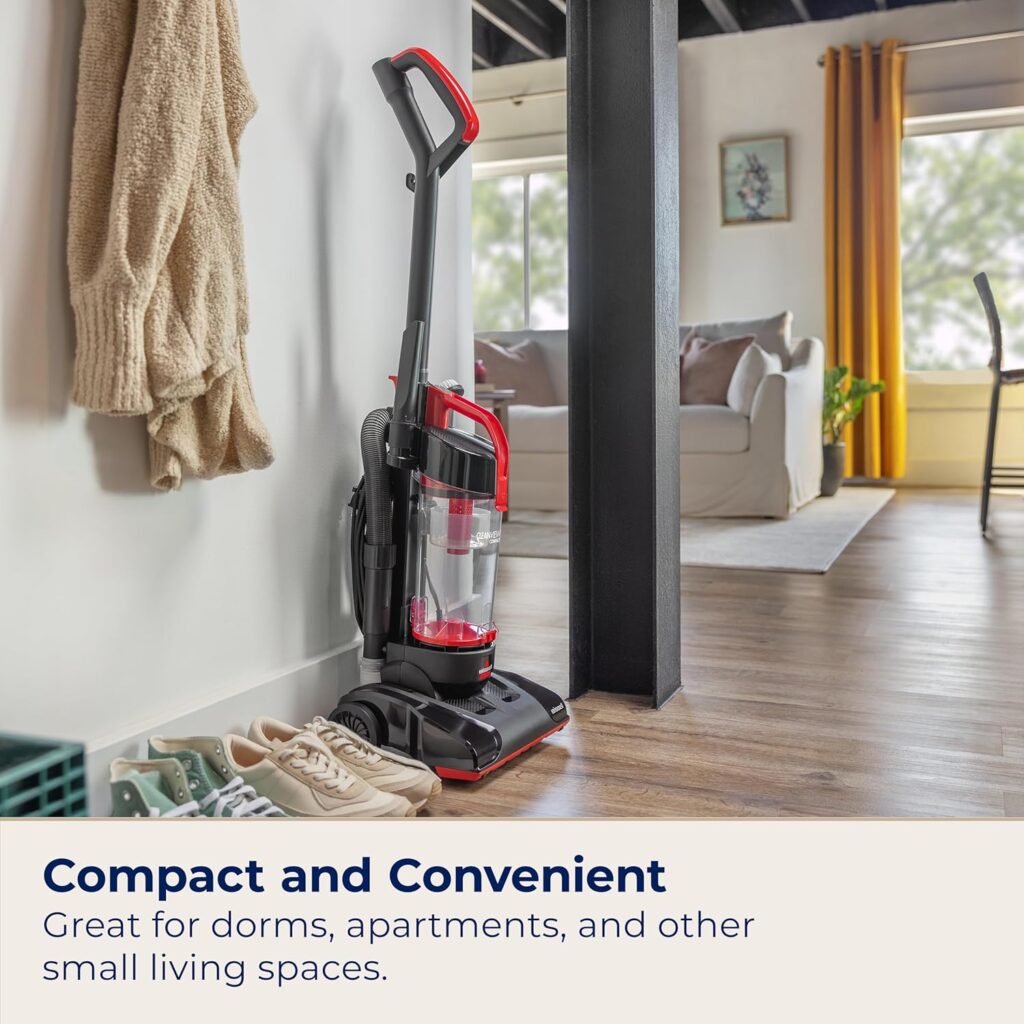 The Bissell CleanView Compact Upright Vacuum (Model 3508) is a great choice for small spaces like dorm rooms and apartments. Here’s a quick overview of its key features: The Bissell CleanView Compact Upright Vacuum (Model 3508) is a great choice for small spaces like dorm rooms and apartments. Here’s a quick overview of its key features: