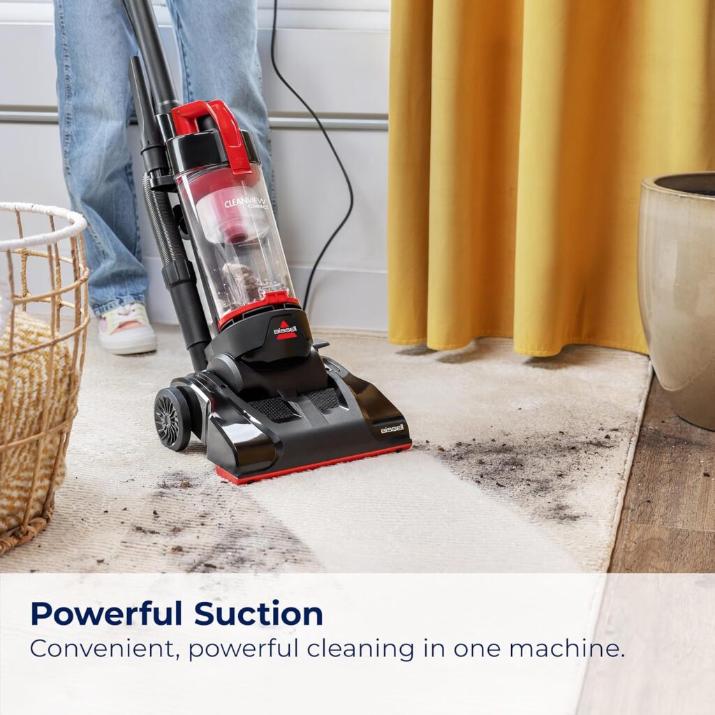 The Bissell CleanView Compact Upright Vacuum (Model 3508) is a great choice for small spaces like dorm rooms and apartments. Here’s a quick overview of its key features: The Bissell CleanView Compact Upright Vacuum (Model 3508) is a great choice for small spaces like dorm rooms and apartments. Here’s a quick overview of its key features:
