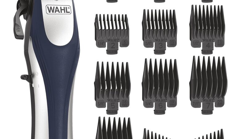 Wahl Lithium Ion Pro Rechargeable Cordless Hair Clippers for Men, Woman, & Children with Smart Charge Technology for Convenient at Home Haircutting – Model 79470