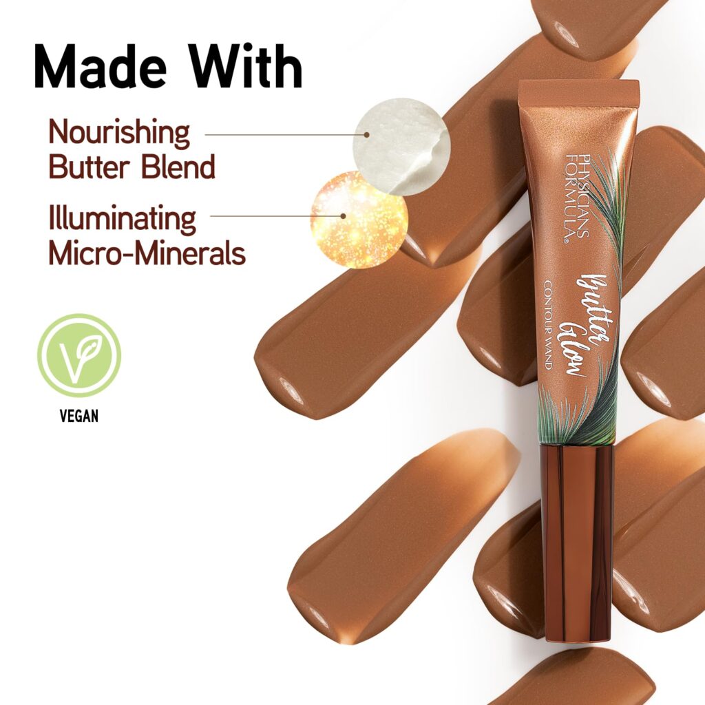 Physicians Formula Butter Glow Contour Wand, Easy Application for Instant Definition, Luxuriously Nourishing & Creamy - Fair to Light Physicians Formula Butter Glow Contour Wand, Easy Application for Instant Definition, Luxuriously Nourishing & Creamy - Fair to Light