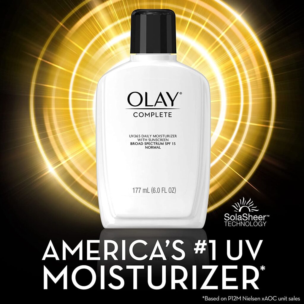 Olay Face Moisturizer with SPF 15, Daily Facial Lotion for Normal Skin, Lightweight Hydrating Broad Spectrum Sun Protection - Vitamin C, E, and Niacinamide - 6 Oz 2 Pack Olay Face Moisturizer with SPF 15, Daily Facial Lotion for Normal Skin, Lightweight Hydrating Broad Spectrum Sun Protection - Vitamin C, E, and Niacinamide - 6 Oz 2 Pack