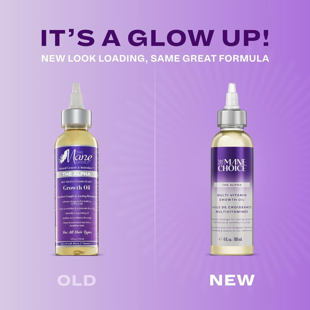The Mane Choice Alpha Multi-Vitamin Scalp Nourishing Hair Growth Oil, Helps Stimulate, Revitalize & Soothe, Scalp Oil with Biotin, & Vitamin C, 4 oz, Pack of 2 The Mane Choice Alpha Multi-Vitamin Scalp Nourishing Hair Growth Oil, Helps Stimulate, Revitalize & Soothe, Scalp Oil with Biotin, & Vitamin C, 4 oz, Pack of 2