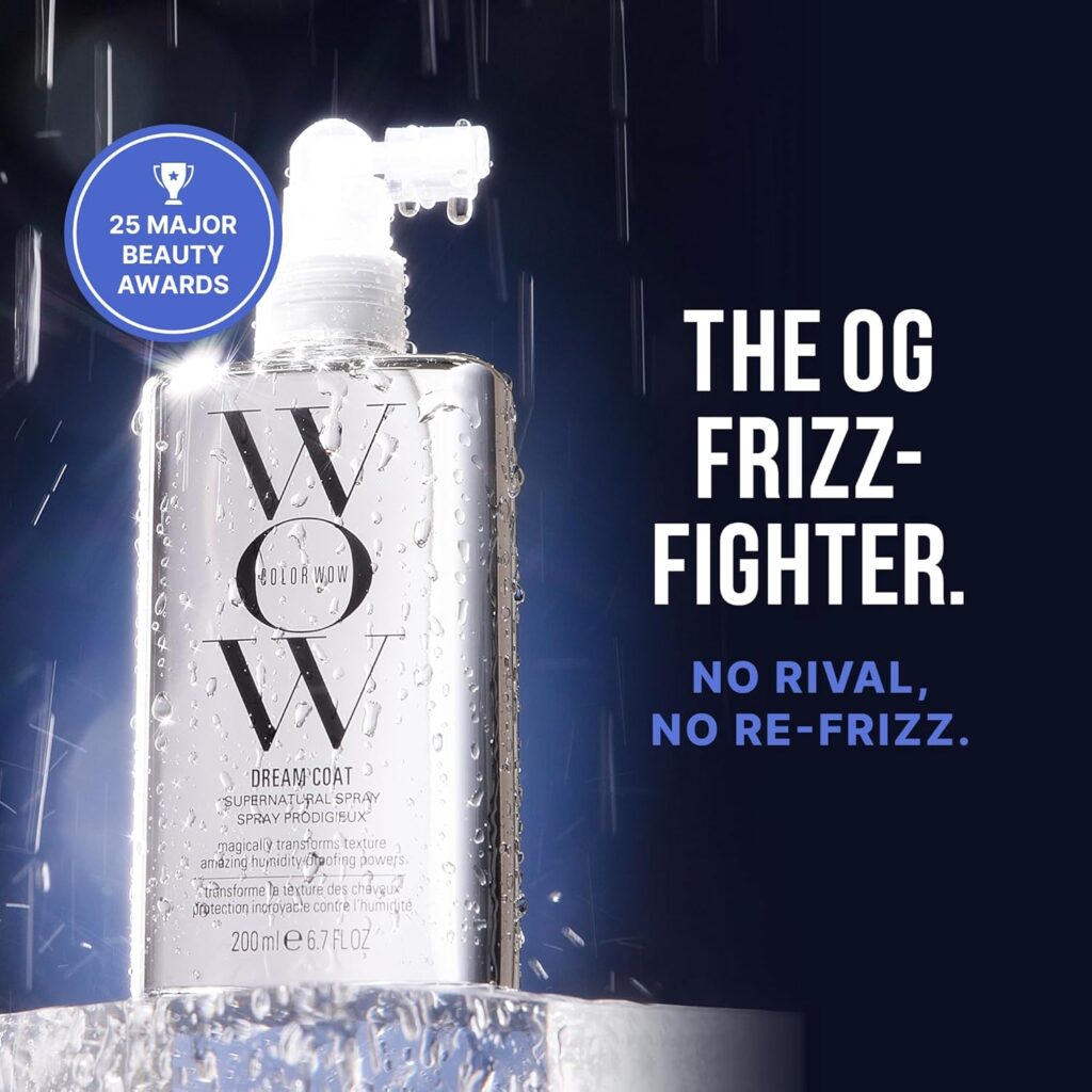 COLOR WOW Dream Coat Supernatural Spray – Keep Your Hair Frizz-Free and Shiny No Matter the Weather with Award-Winning Anti-Humidity Treatment COLOR WOW Dream Coat Supernatural Spray – Keep Your Hair Frizz-Free and Shiny No Matter the Weather with Award-Winning Anti-Humidity Treatment