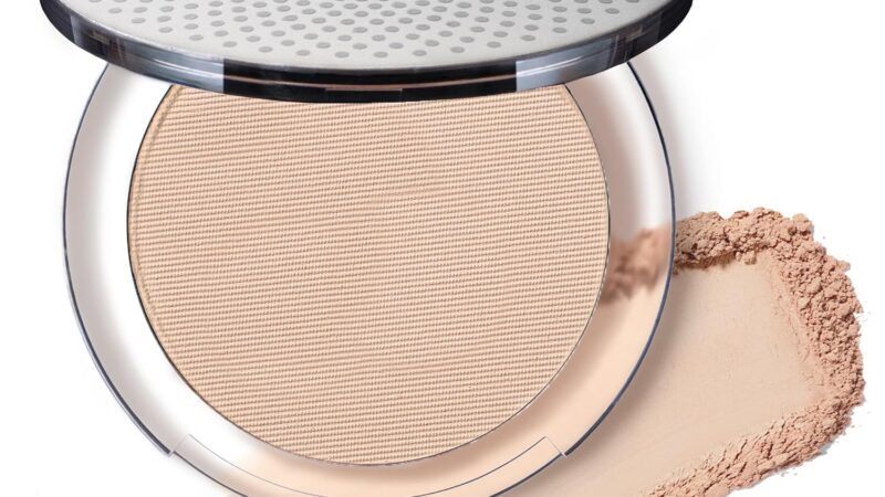 PUR Beauty 4-in-1 Pressed Mineral Makeup Powder Foundation with SPF 15 – Concealer & Finishing Compact Pressed Powder for Face – Buildable Medium to Full Coverage Foundation Powder