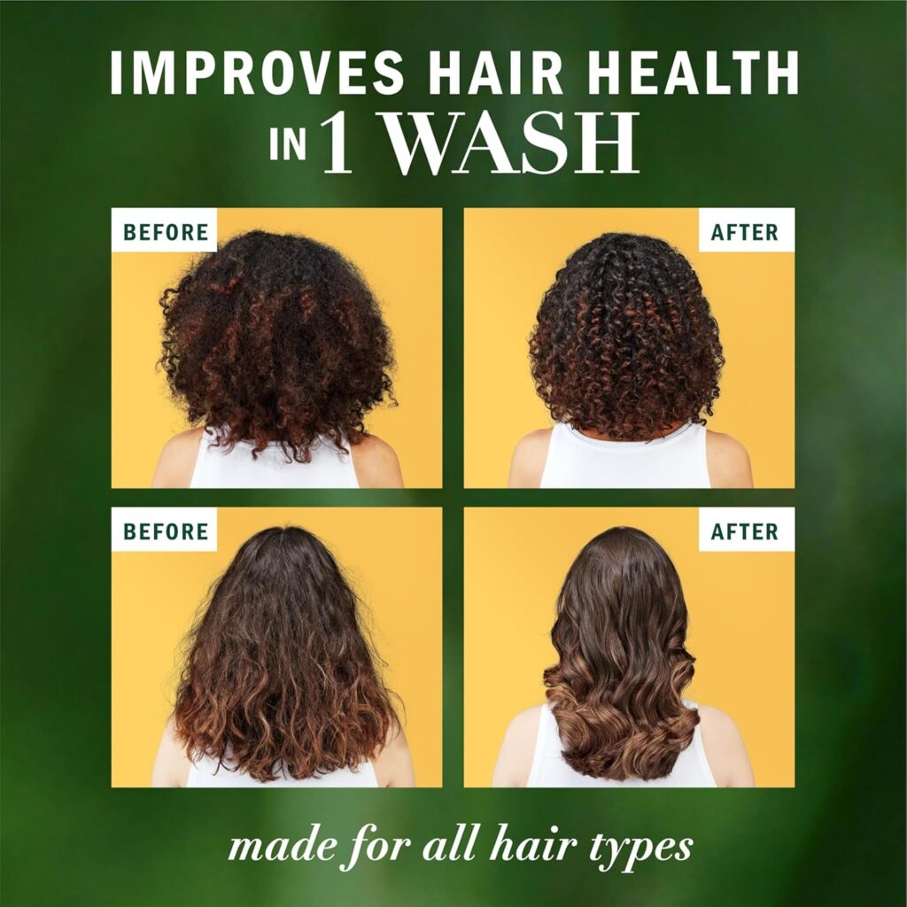 Herbal Essences Honey & Vitamin B Daily Moisture Conditioner, Protects and Nourishes Dry Hair, Hydrating Conditioner with Certified Camellia Oil and Aloe Vera, Moisturizing and Safe For All Hair Types, 33.8oz
