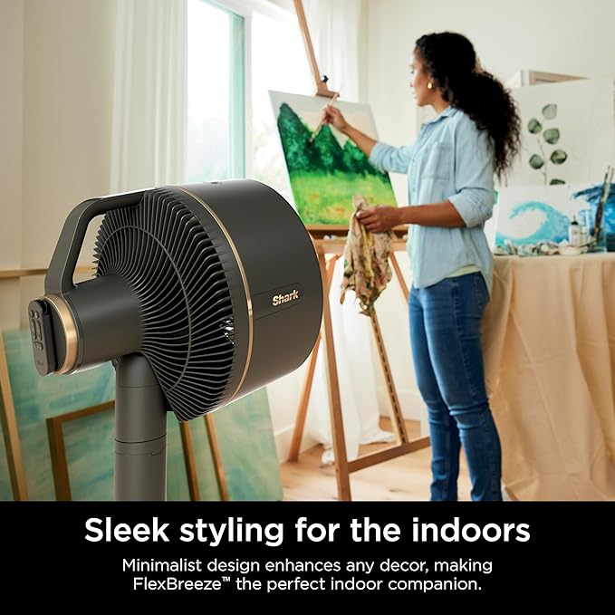 Shark FlexBreeze Fan - Indoor & outdoor oscillating fan, pedestal & tabletop, corded & cordless portable fan with outdoor InstaCool misting attachment - FA222 Shark FlexBreeze Fan - Indoor & outdoor oscillating fan, pedestal & tabletop, corded & cordless portable fan with outdoor InstaCool misting attachment - FA222