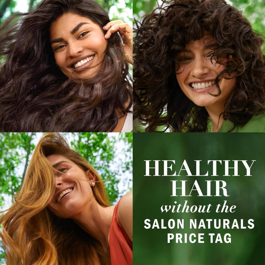 Herbal Essences Honey & Vitamin B Daily Moisture Conditioner, Protects and Nourishes Dry Hair, Hydrating Conditioner with Certified Camellia Oil and Aloe Vera, Moisturizing and Safe For All Hair Types, 33.8oz